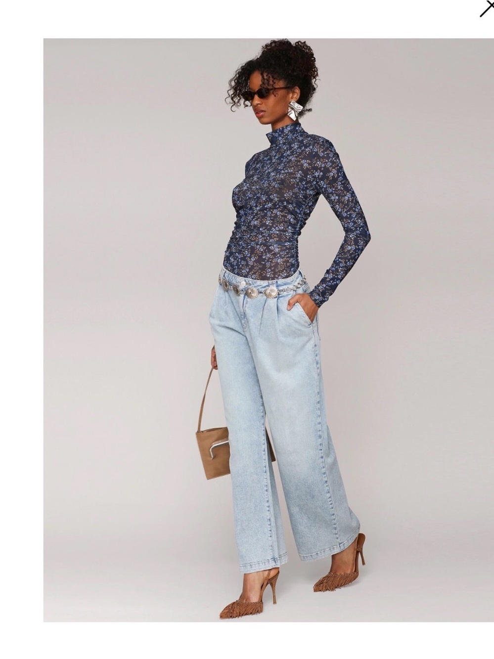Light Blue Wide Leg Women’s Jeans